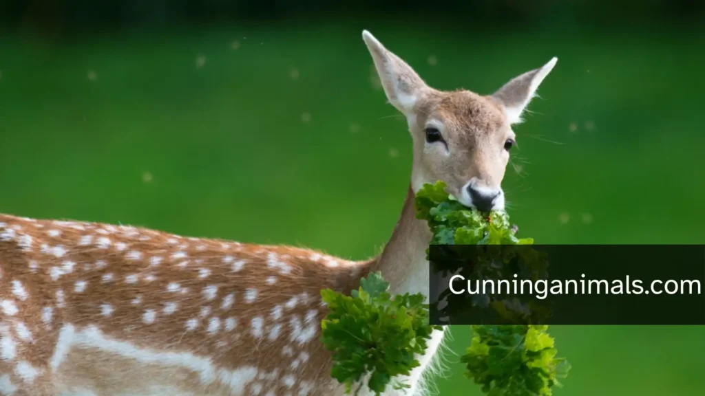 what do deer like to eat